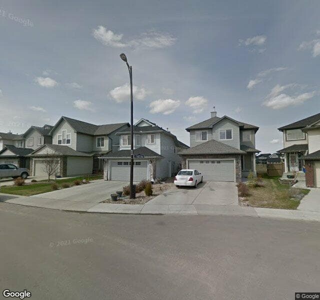 Street view of 8325 Shaske Crescent NW, Edmonton