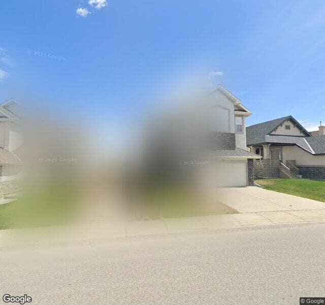 Street view of 22 Tuscany Reserve Rise NW, Calgary