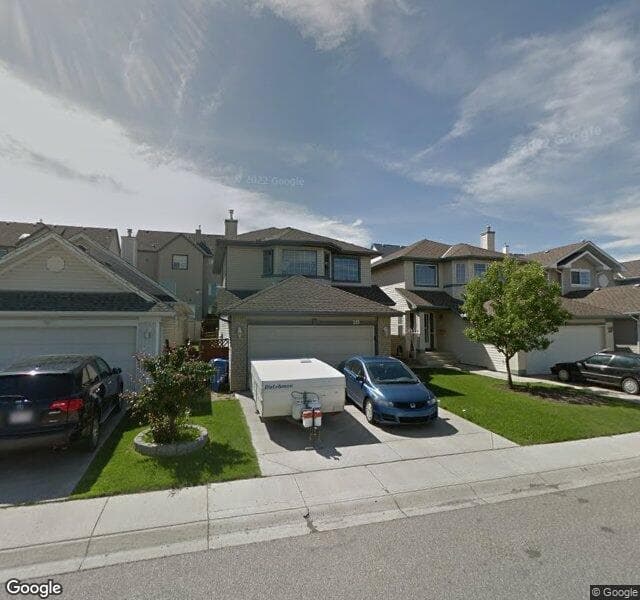 Street view of 213 Bridlecreek Park SW, Calgary