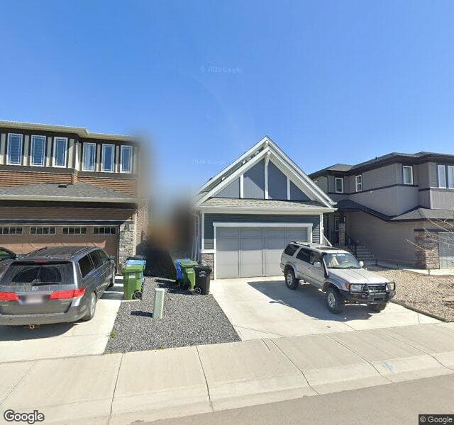 Street view of 72 Creekside Green SW, Calgary