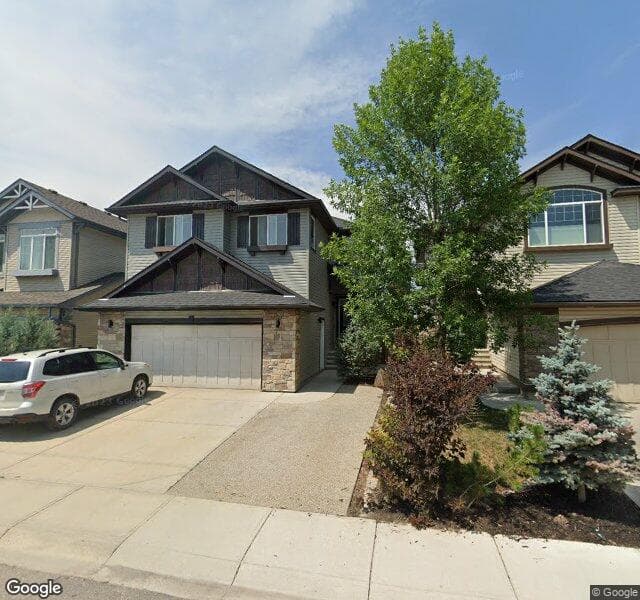 Street view of 89 Brightonwoods Gardens SE, Calgary