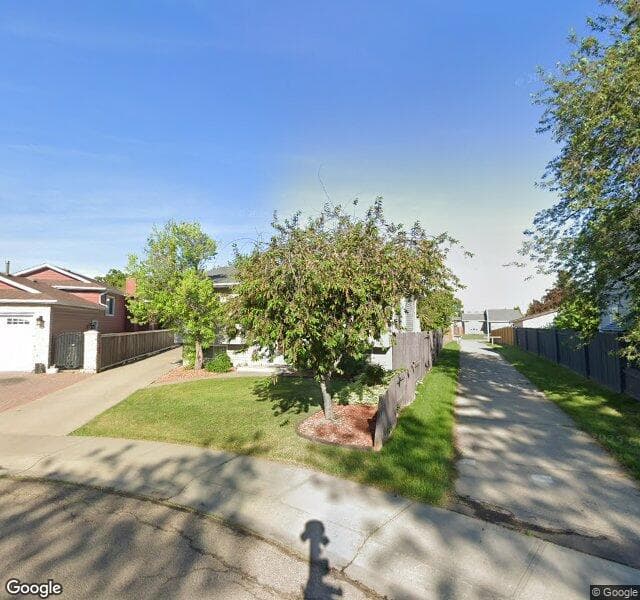 Street view of 14504 25 Street NW, Edmonton