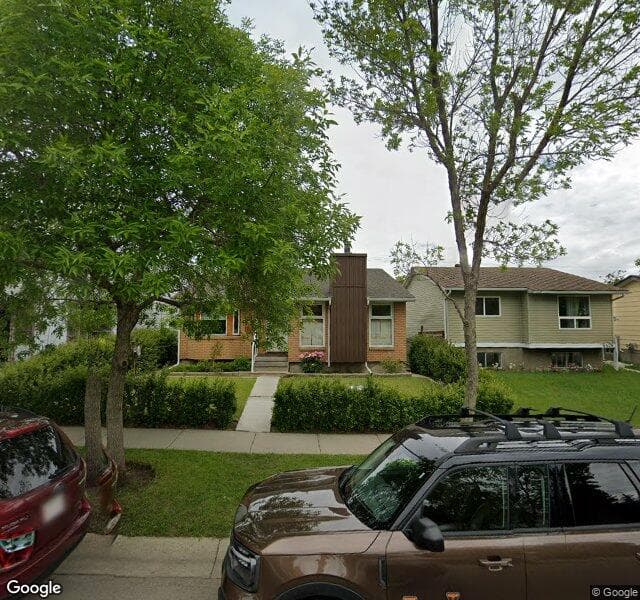 Street view of 6424 28 Avenue NE, Calgary