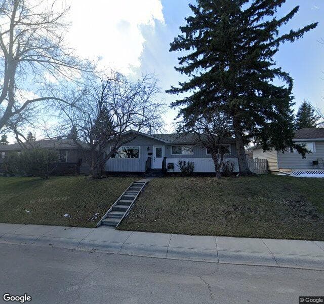 Street view of 127 Fredson Drive SE, Calgary