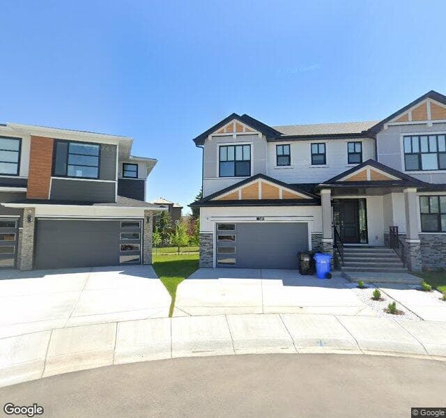 Street view of 349 Harvest Hills Court NE, Calgary