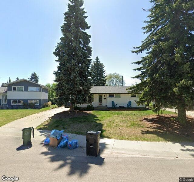 Street view of 15203 75 Avenue NW, Edmonton