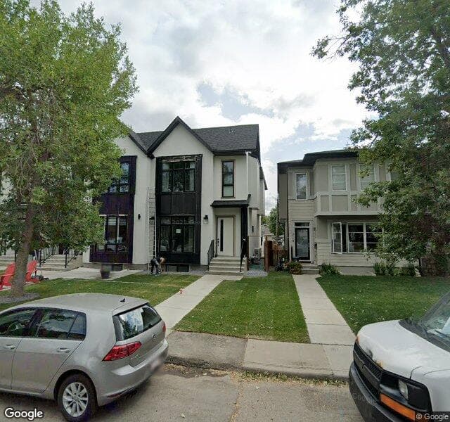 Street view of 3116 43 Street SW, Calgary