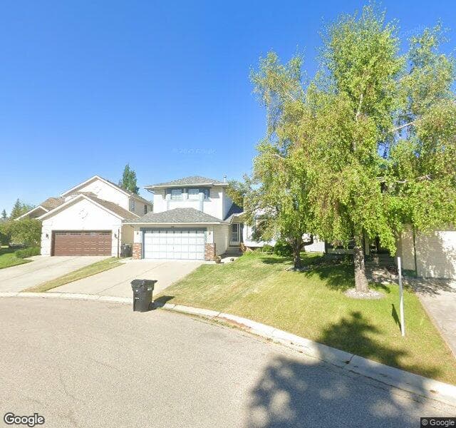 Street view of 108 Hawktree Close NW, Calgary