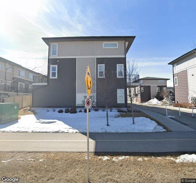 Street view of 131-30 Cornerstone Manor NE, Calgary