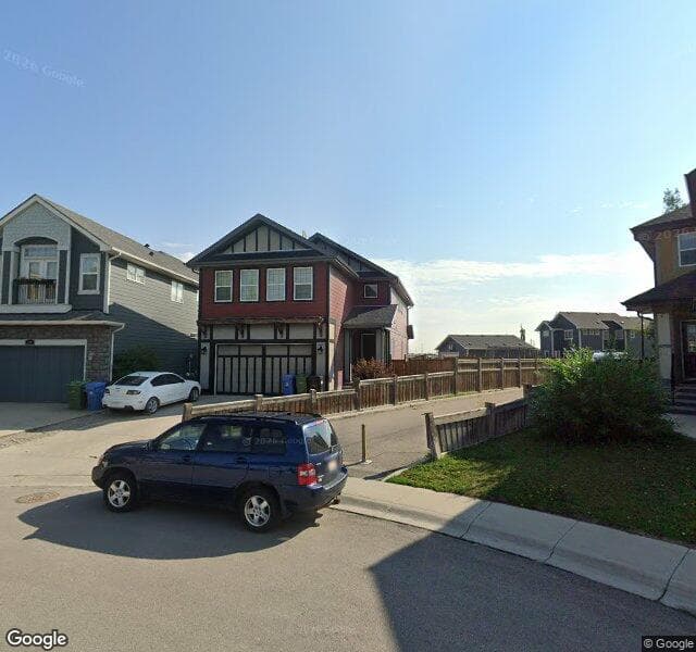 Street view of 403 Mahogany Terrace SE, Calgary