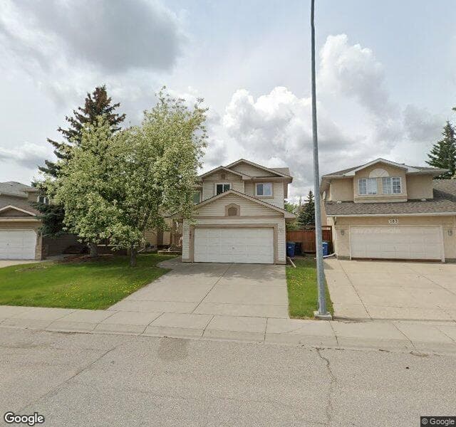 Street view of 187 Sunmeadows Crescent SE, Calgary