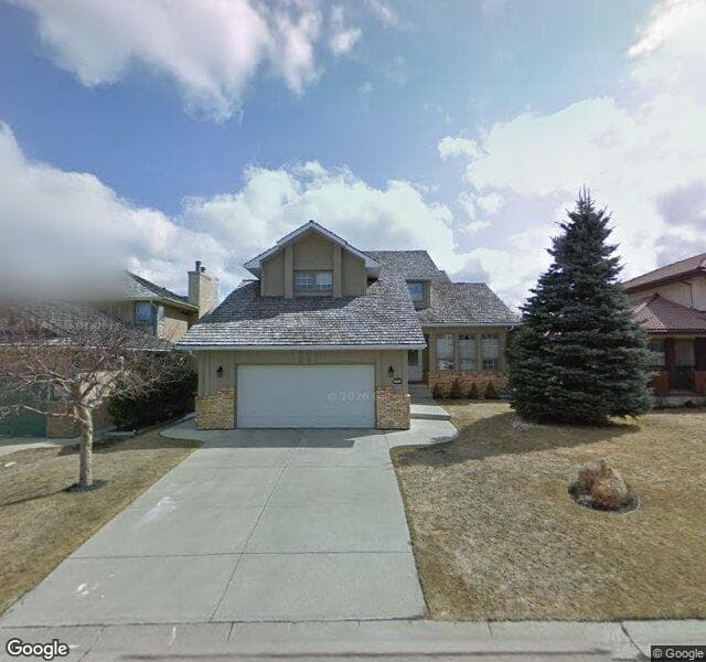 Street view of 492 Silvergrove Gardens NW, Calgary