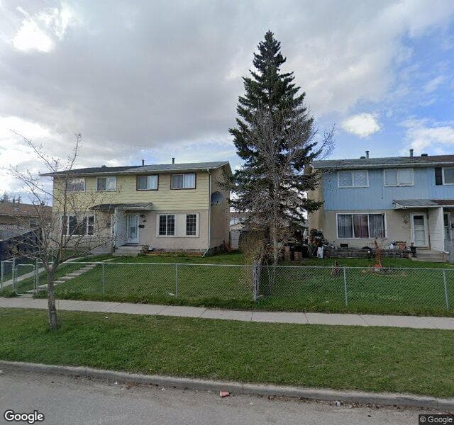 Street view of 1437 Pensacola Way SE, Calgary