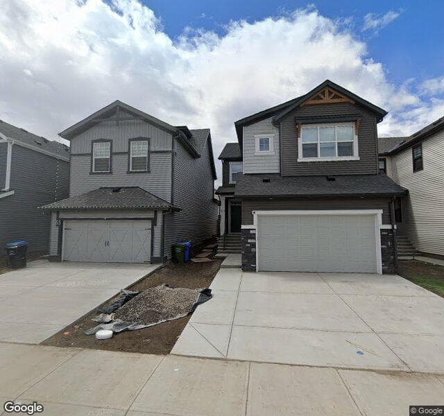 Street view of 51 Sugarsnap Gardens SE, Calgary