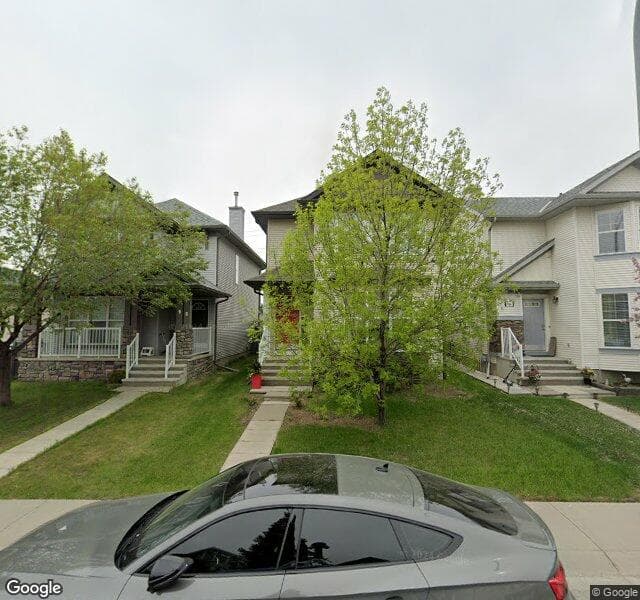 Street view of 102 Cranberry Close SE, Calgary