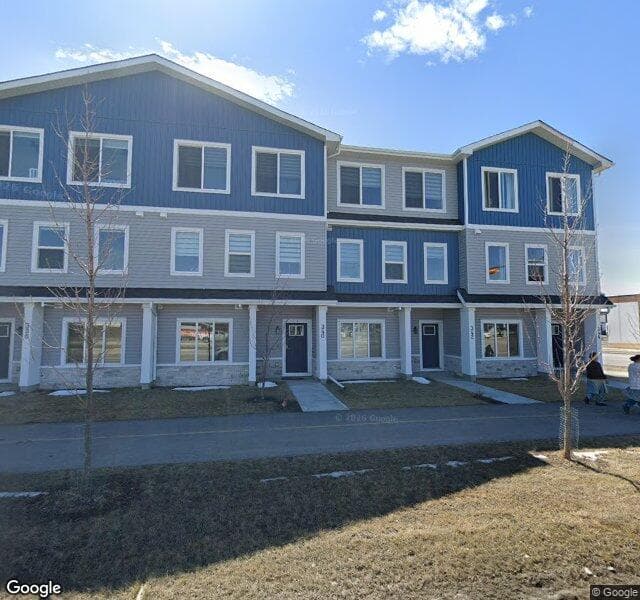 Street view of 342 Corner Meadows Square NE, Calgary