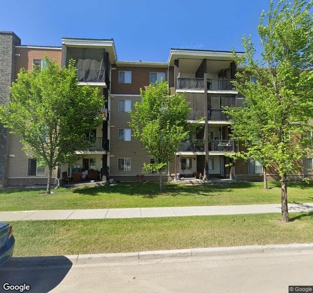 Street view of 203-7130 80 Avenue NE, Calgary