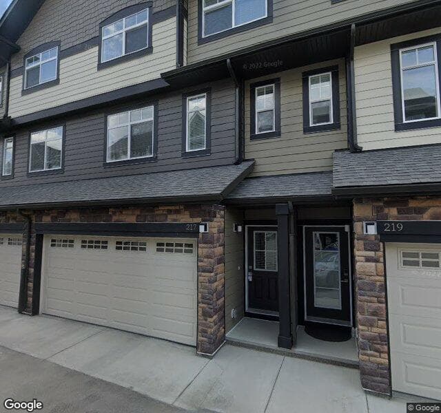 Street view of 217 Wentworth Row SW, Calgary