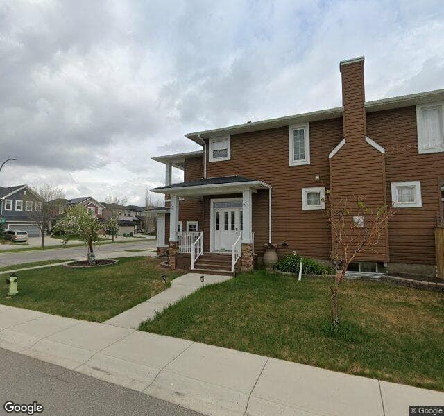 Street view of 387 Silverado Boulevard SW, Calgary