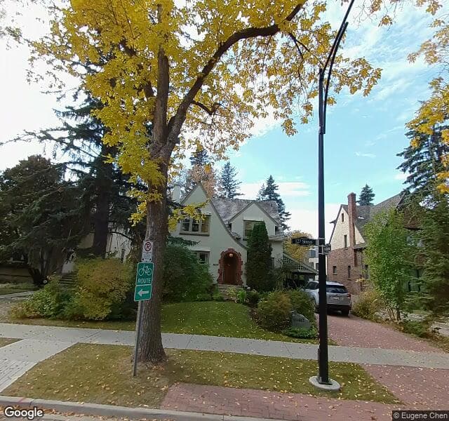 Street view of 10402 127 Street NW, Edmonton