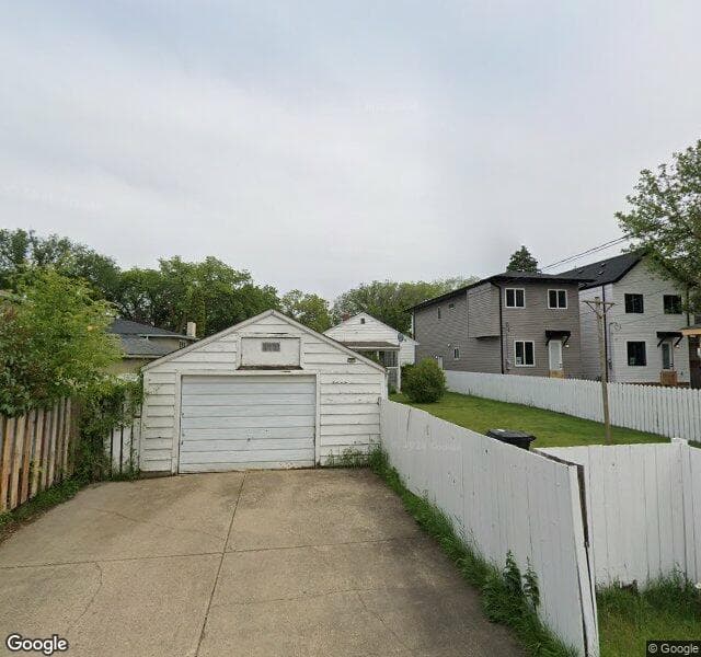 Street view of 11710 126 Street NW, Edmonton