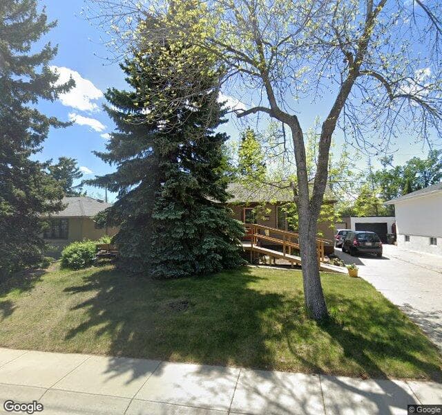 Street view of 803 Thorneycroft Drive NW, Calgary