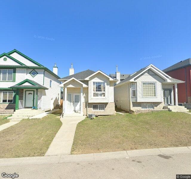 Street view of 39 Saddlefield Road NE, Calgary
