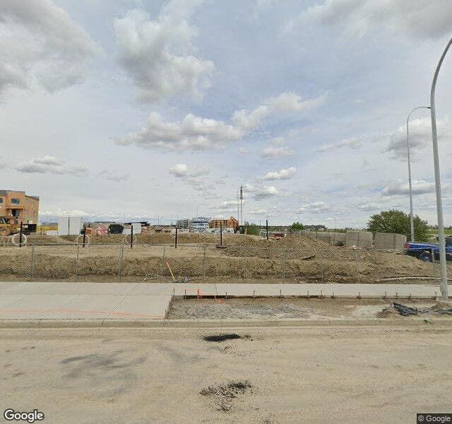 Street view of 8596 19 Avenue SE, Calgary
