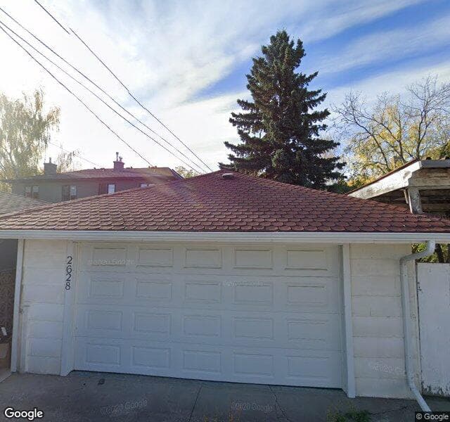 Street view of 2626 4 Avenue NW, Calgary