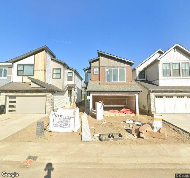 Street view of 641 Kinglet Boulevard NW, Edmonton