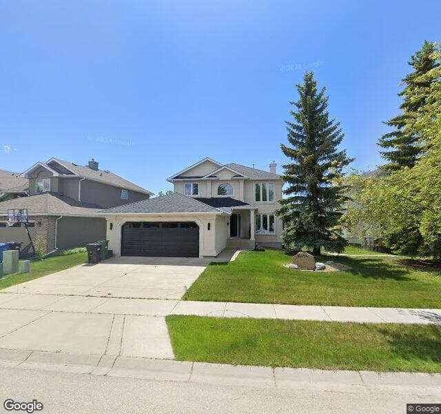 Street view of 10054 Hidden Valley Drive NW, Calgary