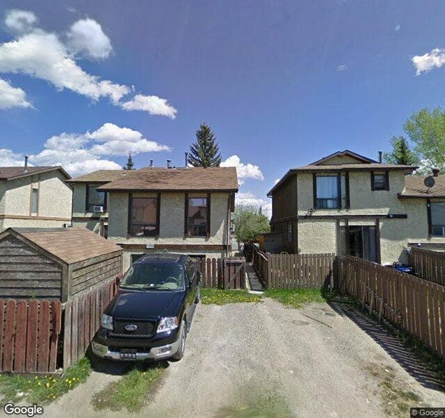 Street view of 3321 64 Street NE, Calgary