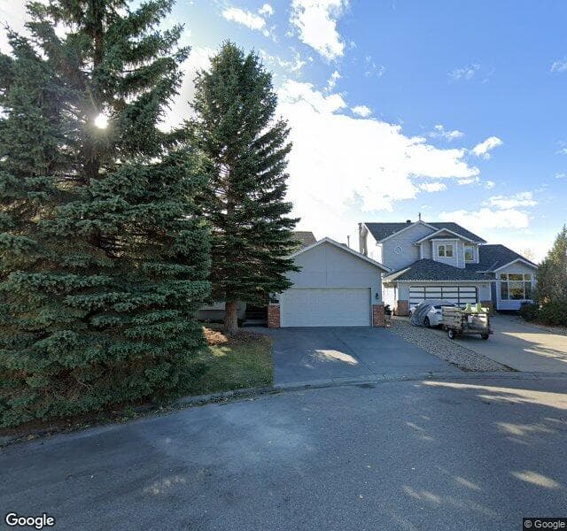 Street view of 31 Riverside Way SE, Calgary