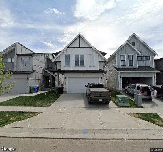 Street view of 1087 Copperfield Boulevard SE, Calgary
