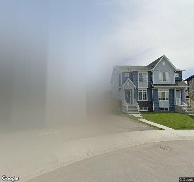 Street view of 54 Creekstone Path SW, Calgary
