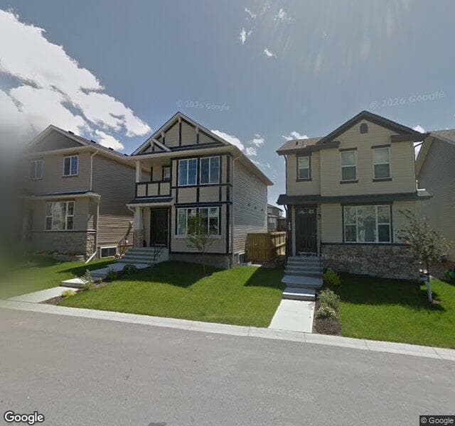 Street view of 405 Cranberry Circle SE, Calgary