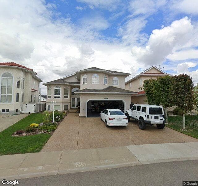 Street view of 7446 162 Avenue NW, Edmonton