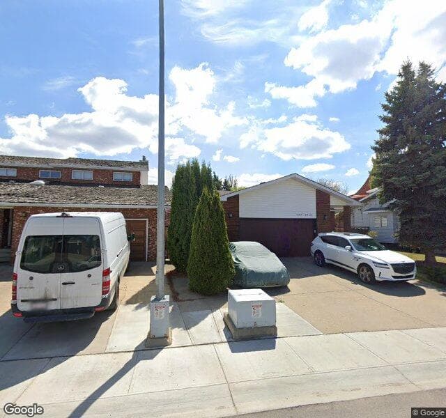 Street view of 9919 154 Avenue NW, Edmonton