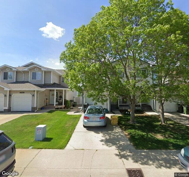 Street view of 16228 57 Street NW, Edmonton