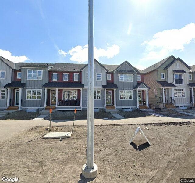 Street view of 19622 Sheriff King Street SW, Calgary