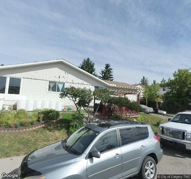 Street view of 3842 Fonda Way SE, Calgary