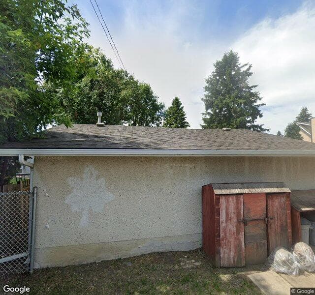 Street view of 5311 105 Street NW, Edmonton