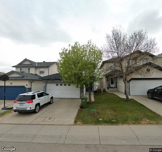 Street view of 21 Hidden Ranch Hill NW, Calgary