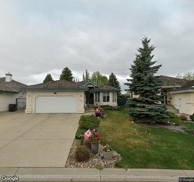 Street view of 129 Blackburn Drive W SW, Edmonton