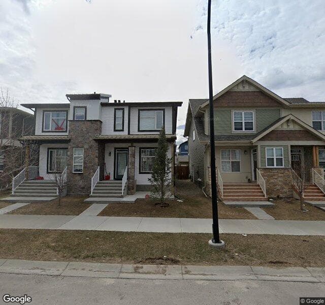 Street view of 963 Livingston Way NE, Calgary