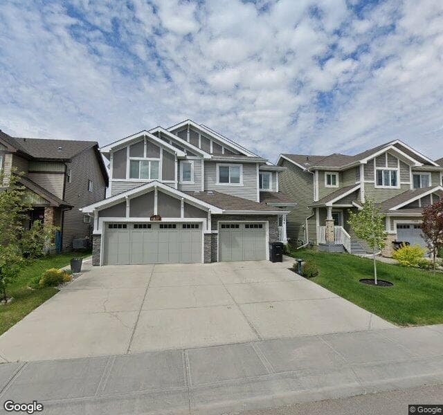 Street view of 17306 73 Street NW, Edmonton