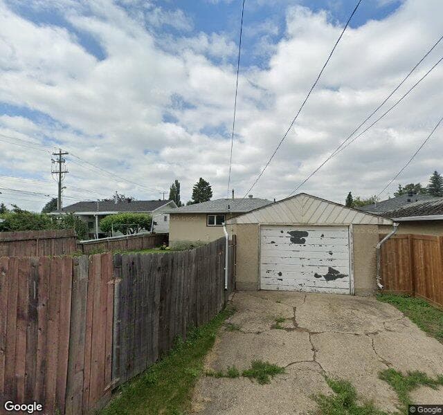 Street view of 9447 52 Street NW, Edmonton