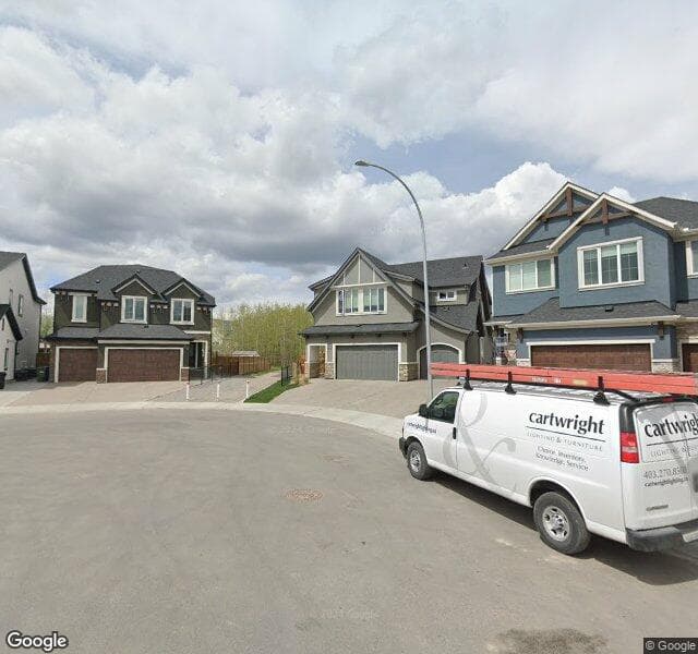Street view of 97 Rockyvale Green NW, Calgary