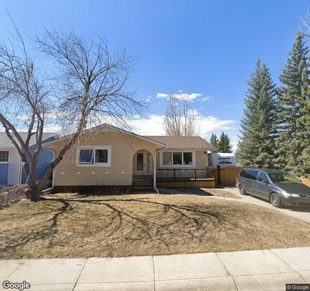 Street view of 443 Queensland Road SE, Calgary