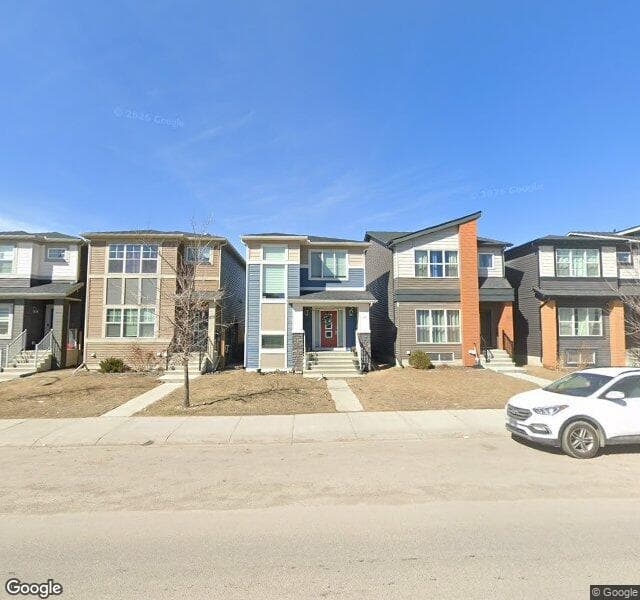 Street view of 1107 Cornerstone Street NE, Calgary